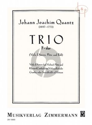 Trio F-dur (Viola d'Amore[Vi.]-Flute-Cembalo) (Vc. ad lib.)