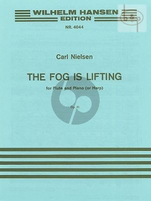 The Fog is Lifting Op. 41 Flute and Piano or Harp