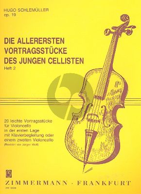 Schlemuller Allerersten Vortragsstucke Op.19 Vol.2