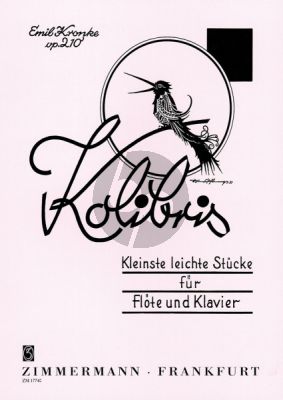 Kronke Kolibris Op.210 (Kleinste leichte Stücke) Flöte-Klavier (grade 1)