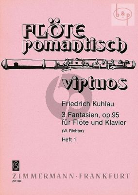3 Fantasien Op.95 No.1 Flöte und Klavier