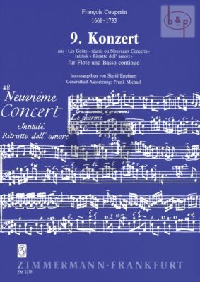 Concerto No.9 "Ritratto dell'Amore" (Flute-Bc)
