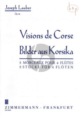 Visions de Corse Op.54 (5 Morceaux)