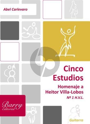 Carlevaro Estudio No.1 Hommage a Villa Lobos (interm.-adv.)