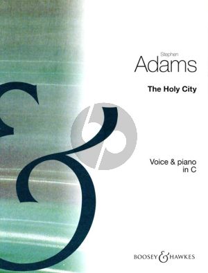 Adam The Holy City Medium-High Voice (C)-Piano