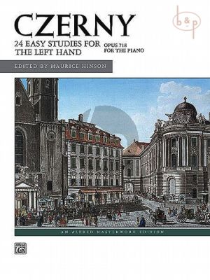 24 Easy Studies for the Left Hand Op.718 Piano