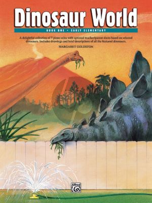 Goldston Dinosaur World Vol.1 for Piano (Level Early Elementary)