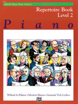 Alfred Basic Piano Repertoire Book Level 2 for Piano
