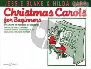 Blake Capp Christmas Carols for Beginners for Piano 4 Hands