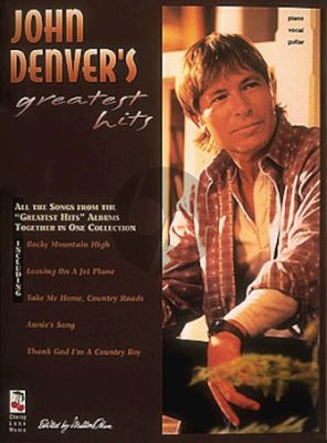 Denver John Denver Greatest Hits Piano/Vocal/Guitar