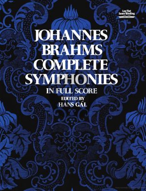 Brahms Complete Symphonies Full Score (Dover)