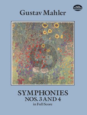Mahler Symphonies No.3-4 Full Score (Dover)