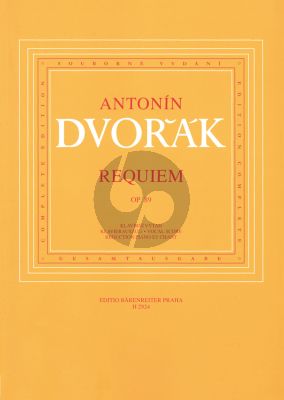 Dvorak Requiem Op.89 Soli-Choir-Orchestra (Vocal Score) (Karel Solc)