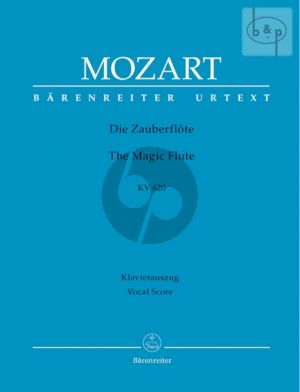 Mozart Die Zauberflote KV 620 (Vocal Score) (edited by Martin Schelhaas) (germ.) (Barenreiter-Urtext)