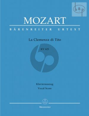 Mozart La Clemenza di Tito KV 621 Vocal Score (edited by Franz Giegling) (ital./germ.)