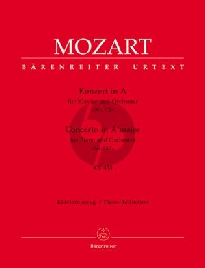 Mozart Concerto A-major KV 414 (No.12) (Piano-Orch.) (piano red.)