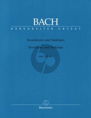 Bach Inventionen und Sinfonien (BWV 772-801) Klavier