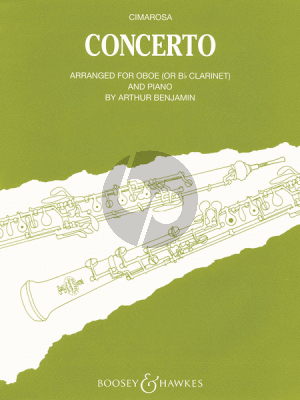 Cimarosa Concerto c-minor (Oboe or Bb Clarinet) (Benjamin)