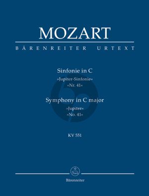 Mozart Symphonie C-dur KV 551 (Jupiter) (Studienpart.)