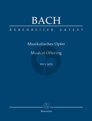 Bach Musikalisches Opfer (Musical Offering) BWV 1079 Study Score