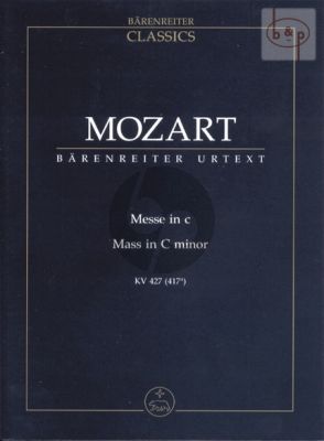 Messe c-moll KV 427 (417a) (Soli-Choir-Orch.) (Study Score)
