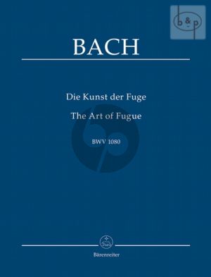 Bach Die Kunst der Fugue BWV 1080 Study Score (edited by Charlotte Hampe and Hermann Diener) (Barenreiter-Urtext)
