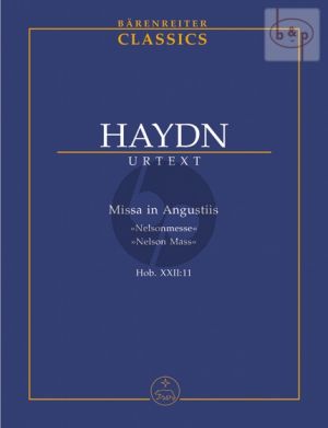 Haydn Missa in Angustiis (Nelsonmesse) (Hob.XXII:11) Soli-Choir-Orchestra Study Score (Barenreiter-Urtext)