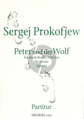 Prokofieff Peter & the Wolf Op. 67 Studienpartitur (dt.)