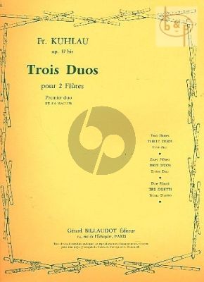 3 Duos Op.57bis No.1 F-major