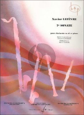 Sonate No.7 Clarinette-Piano