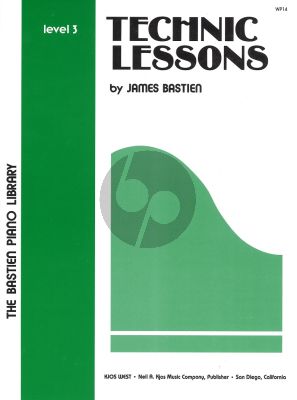 James Bastien Technic Lessons Level 3