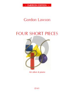 Lawson 4 Short Pieces Oboe and Piano