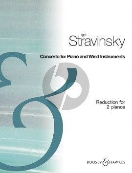 Concerto for Piano - Wind instruments Reduction for 2 Pianos by the composer