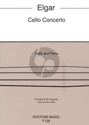 Elgar Concerto Op.85 Cello and Piano (edited by Eirian Griffiths)