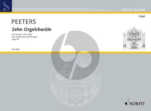 Peeters 10 Orgelchorale Op. 39