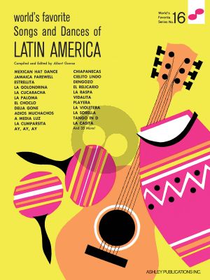 Songs & Dances of Latin America piano (WFS 16)