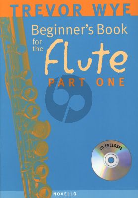 Wye Beginners Book for the Flute Vol.1 for 1-2 Flutes with Piano ad Libitum Book with Cd