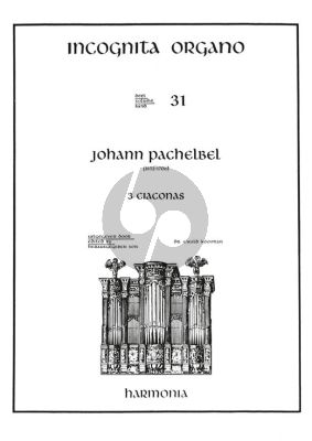 Pachelbel 3 Ciaconas Organ