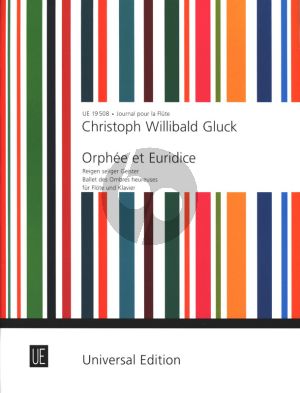Gluck Reigen seliger Geister aus Orphee et Euridice fur Flote und Klavier (Herausgegeben von Heinz Stolba)