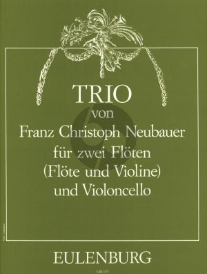 Neubauer Trio 2 Flöten und Violoncello (Stimmen) (Werner Thomas-Mifune)