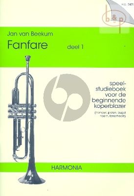 Fanfare Vol.1 Speel-Studieboek beginnende Koperblazer