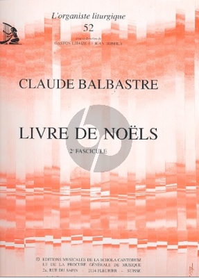 Livre de Noels Vol.2 Orgue