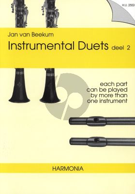 Beekum Instrumental Duets Vol.2 for 2 Melody Instruments (Each part can be played by more than one instrument)