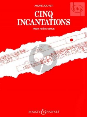 Jolivet Cinq Incantations Flute solo