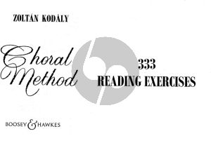 Kodaly 333 Reading Exercises