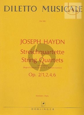 Quartette Op.2 No.1 - 2 - 4 - 6 (Hob.III 7 - 8 - 10 - 12)