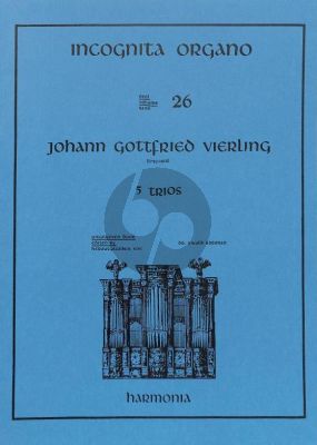 Vierling 5 Trios Orgel (Incognita Organo 26) (Ewald Kooiman)