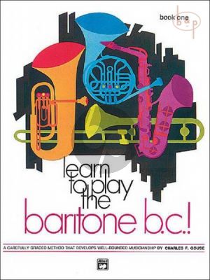 Learn to Play Baritone [BC] Vol.1