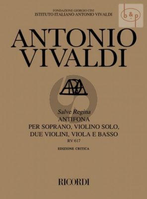 Salve Regina (Antifona RV 617) (Soprano- Violin solo- 2 Vi.-Va.-Basso)