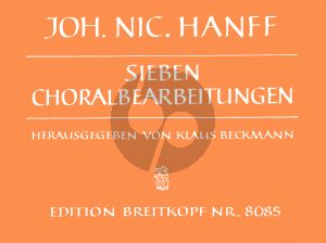 Hanff 7 Choralbearbeitungen Orgel (Klaus Beckmann)